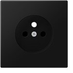 Jung - enjoliveur - pour prise de courant 2p + t - ls - noir mat ls1521fkiswmpl - 1