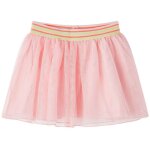 Jupe avec tulle pour enfants rose clair 92