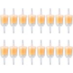 16 pi�ces filtres � essence en ligne, filtres � carburant, filtre � essence universel � vitesse de filtration ...