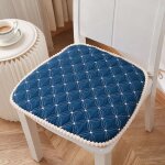 Galette de chaise 45x43 dehoussable, coussins de chaises exterieures, antidrapant lavable coussins de ...