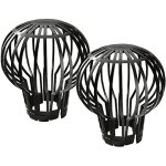 Jusch - goutire 2 filtres pour gouttires crapaudine, en pvc