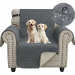 Housse canap� 1 place, impermeable housse de canap� avec accoudoirs, protege canape chat chiens griffures ...