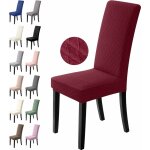 Housse de chaise, 4 pièces housses de chaise, salle à manger extensible couverture de chaise, universel ... Housse de chaise, 4 pièces housses de chaise, salle à manger extensible couverture de chaise, universel ...