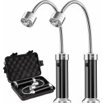 Lampe pour barbecue lot de 2 lumières led de gril bbq avec base magnétique rotation à 360 degrés flexible ... Lampe pour barbecue lot de 2 lumières led de gril bbq avec base magnétique rotation à 360 degrés flexible ...