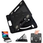 Jusch - support d'ordinateur, portable laptop stand, rglable ergonomique support d'ordinateur, rotatif ...