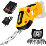 Taille - haie �lectrique, s�cateur �lectrique sans fil 24 volts, s�cateur l�ger pour couper et tondre ...