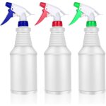 Vaporisateur bouteilles pulvrisateur vide 3 pices600ml flacon pulvrisateur en plastique rechargeable ...