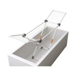 Juwel - artweger superdry mini séchoir à linge longueur 12m gris, peu encombrant Juwel - artweger superdry mini séchoir à linge longueur 12m gris, peu encombrant