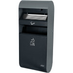 Jvd - cendrier mural 3l + collecteur 14l - mat�riel professionnel