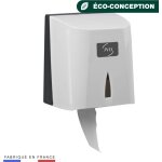 Jvd - distributeur papier hyginique yaliss mixte mini blanc - matriel professionnel