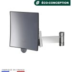Jvd - miroir galaxy carr� simple bras plat - mat�riel professionnel