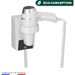 Jvd - sche - cheveux clipper blanc + support base - matriel professionnel