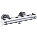 K2o - robinet de douche thermostatique mlangeur chillout quiet 26, 3x6, 7x7, 8 cm mural 2 boutons finition ...