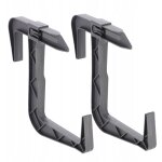 Kadax lot de 2 supports de jardinière sans perçage - crochets et supports réglables pour bac à fleurs, ... Kadax lot de 2 supports de jardinière sans perçage - crochets et supports réglables pour bac à fleurs, ...