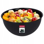 Kadax - bol de cuisine en plastique pour salades 1 l anthracite Kadax - bol de cuisine en plastique pour salades 1 l anthracite