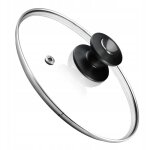 Kadax couvercle en verre 22 cm pot et couvercle � frire