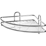 Kadax - etagère d'angle murale salle de bain 1 niveau chromé Kadax - etagère d'angle murale salle de bain 1 niveau chromé