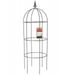 Kadax - guirlande de fleurs en m�tal ob�lisque de jardin 120 cm