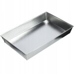 Kadax moule à gâteau rectangulaire, grand moule à pâtisserie avec revêtement antiadhésif et bords hauts, ... Kadax moule à gâteau rectangulaire, grand moule à pâtisserie avec revêtement antiadhésif et bords hauts, ...