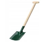 Kadax pelle b�che droite 90cm jardin m�tal manche bois