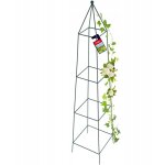 Kadax - pergola de jardin pyramidale pour rosiers grimpants 150 cm