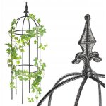 Kadax pergola support de jardin pour fleurs et plantes 80cm