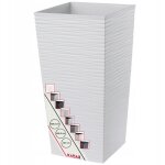 Pot de fleur haut, grande jardiniere en plastique pour une dcoration interieure et exterieure moderne ...