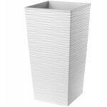Pot de fleur haut, grande jardiniere en plastique pour une d�coration interieure et exterieure moderne ...