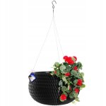 Pot suspendu suspendu suspendu avec cha�ne et crochet, pot de fleurs suspendu pour plantes grimpantes, ...