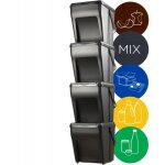 Poubelles de tri s�lectif pour la collecte et le recyclage des d�chets � domicile, syst�me de s�paration ...