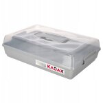 Kadax - r�cipient � g�teaux en plastique bo�te � g�teaux de cuisson rectangulaire grand