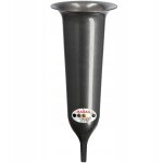 Kadax vase fiole pour cimetière 35cm fleurs artificielles pointe enfoncée graphite Kadax vase fiole pour cimetière 35cm fleurs artificielles pointe enfoncée graphite