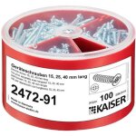 Kaiser elektro 2472 - 91 bo�te de vis de montage 100 pc(s) d318062