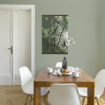 Kakemono affiche jungle tropicale 70 x 100cm vert