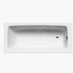 Kaldewei - advantage - baignoire rectangulaire cayono 750, 1700x750 mm, pearl - effect, blanc 275000013001 ...