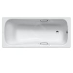 Kaldewei - advantage - baignoire rectangulaire saniform plus star 335, 1700x700 mm, avec trous pour poign�es, ...