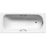Kaldewei - advantage - baignoire rectangulaire saniform plus star 337, 1800x800 mm, avec trous pour poignes, ...