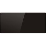 Kalia - radiateur lectrique verre cramique glass noir cramique 2000w