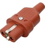 Connectique pour appareils chauffants srie (connecteur rseau) 344 kalthoff 344si 344001 femelle, droit ...