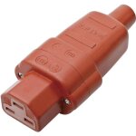 Connectique pour appareils chauffants srie (connecteur rseau) 444 kalthoff 444si 444001 femelle, droit ...