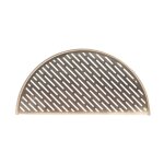 Plaque inox demi - lune - barbecue big joe kamado Plaque inox demi - lune - barbecue big joe kamado