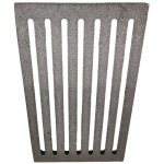 Kaminxpert - grille � cendres b pour po�les � chemin�e uni - 1068 de techfire - fonte - dimensions d'encastrem ...