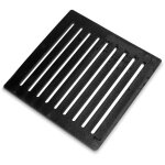 Grille  cendres a pour inserts de chemine varia 1vh - 45 de spartherm - fonte - dimensions d'encastrement ...