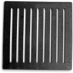 Grille  cendres a pour inserts de chemine varia 1vh h2o de spartherm - fonte - dimensions d'encastrement ...