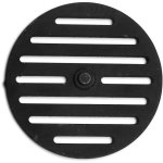 Kaminxpert - grille  cendres pour poles  chemine delta de wamsler - fonte - dimensions d'encastrement ...