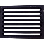 Kaminxpert - grille � cendres a pour po�les � chemin�e rondotherm de cera - fonte - dimensions d'encastrement ...