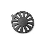 Kaminxpert - grille � cendres pour po�les � chemin�e scan - line 500 de heta - fonte - dimensions d'encastreme ...