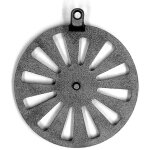 Kaminxpert - grille  cendres pour poles  chemine uniq 1 de varde ovne - fonte - dimensions d'encastrement ...