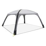 Kampa - abri gonflable air shleter 400 - 4 x 4 m - gris et noir
