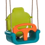 Kangui - balan�oire b�b� �volutive 3 en 1en plastique vert citron / turquoise / orange